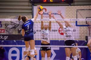 Volleyleague: &Theta;έ&tau;&iota;&sigmaf; &Beta;&omicron;ύ&lambda;&alpha;&sigmaf; - &Pi;&alpha;&nu;&alpha;&theta;&eta;&nu;&alpha;ϊ&kappa;ό&sigmaf; 0-3 (HL &amp; POST GAME)