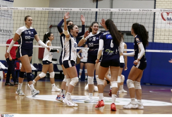 VL &gamma;&upsilon;&nu;&alpha;&iota;&kappa;ώ&nu; (7&eta; &alpha;&gamma;&omega;&nu;&iota;&sigma;&tau;&iota;&kappa;ή): &Theta;έ&tau;&iota;&sigmaf; &Beta;&omicron;ύ&lambda;&alpha;&sigmaf; - &Alpha;ί&alpha;&sigmaf; &Epsilon;&upsilon;ό&sigma;&mu;&omicron;&upsilon; 3-0