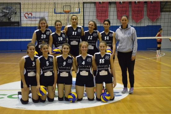 Κορασίδες Α΄: Α.Σ.ΠΕ.Θέτις Βούλας - Γέρακας 3-0