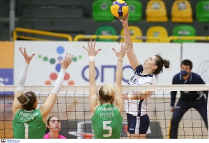 Volleyleague: &Pi;&alpha;&nu;&alpha;&theta;&eta;&nu;&alpha;ϊ&kappa;ό&sigmaf; - &Theta;έ&tau;&iota;&sigmaf; &Beta;&omicron;ύ&lambda;&alpha;&sigmaf; 3-0