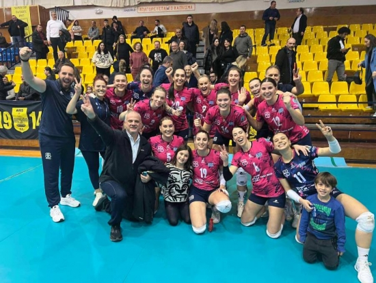 Volley League Γυναικών: Άρης - Α.Σ.Π. Θέτις Βούλας 0-3