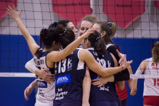 Volley League Γυναικών (5η αγωνιστική): Α.Σ.Π. Θέτις - Α.Π.Σ. Αίας 3-0