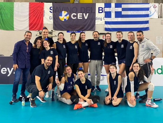 CEV Challenge Cup: Διπλή αναμέτρηση στην Ιταλία για τις Γυναίκες (17 & 18/11)