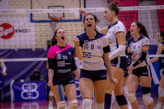 Volleyleague: &Theta;έ&tau;&iota;&sigmaf; &Beta;&omicron;ύ&lambda;&alpha;&sigmaf; - &Alpha;&Omicron; &Theta;ή&rho;&alpha;&sigmaf; 3-1