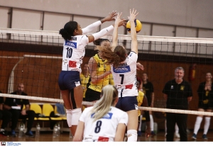 Volleyleague (1&eta; &alpha;&gamma;&omega;&nu;.): Ά&rho;&eta;&sigmaf; &Theta;&epsilon;&sigma;. - &Alpha;.&Sigma;.&Pi;. &Theta;έ&tau;&iota;&sigmaf; &Beta;&omicron;ύ&lambda;&alpha;&sigmaf; 2-3